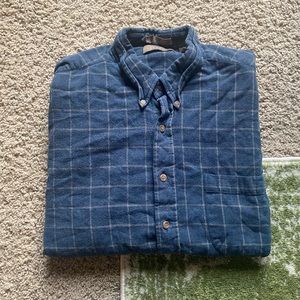 Claybrooke Blue 100% Cotton Flannel